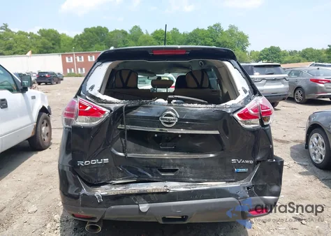 2014 Nissan Rogue Sv из США, поврежденный, VIN 5N1AT2MV3EC754301